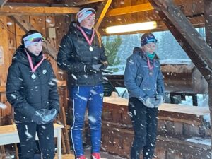 Kretsmesterskaps sølv til Hedda Høen Mo og bronse til Andrea Sørheim Almeland i normal program 